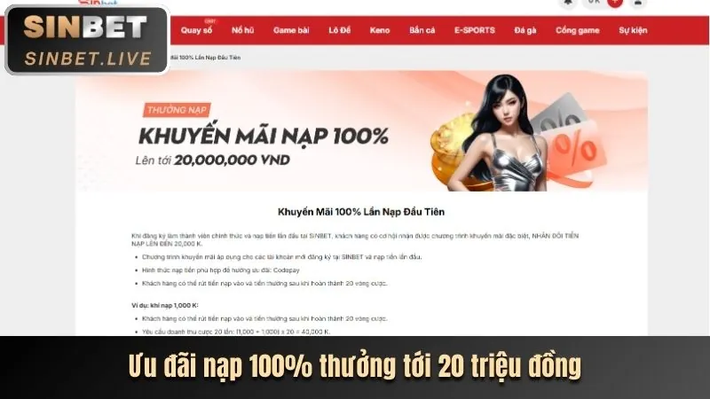 Quy trình nạp tiền U888 từng bước